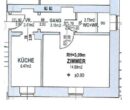 Grundriss - 1-Zimmer Wohnung in Tratten/Kirchberg am Wechsel zu vermieten – Ideal auch als Ferienwohnung!